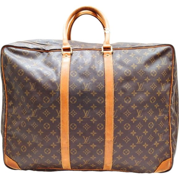 098325V Louis Vuitton Travel Bag Sirius 55 Brown Monogram - Picture 1 of 9